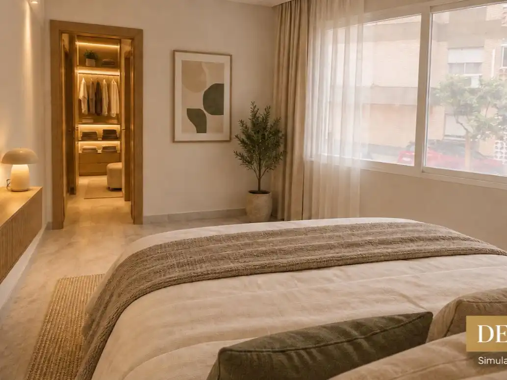 Bedroom of Flat for sale in Huércal-Overa, Almería