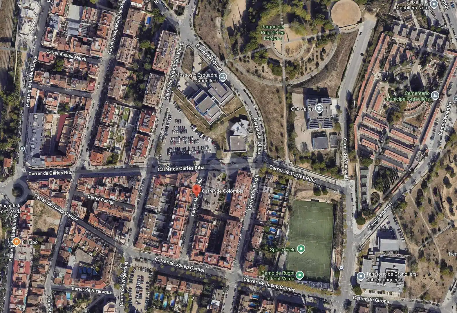 Außenansicht von Wohnung zum Verkauf in Granollers mit Terrasse