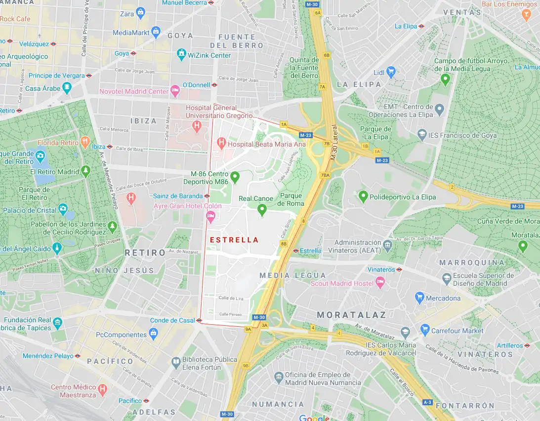 Vista exterior de Pis en venda en Madrid amb Aire condicionat, Calefacció i Traster