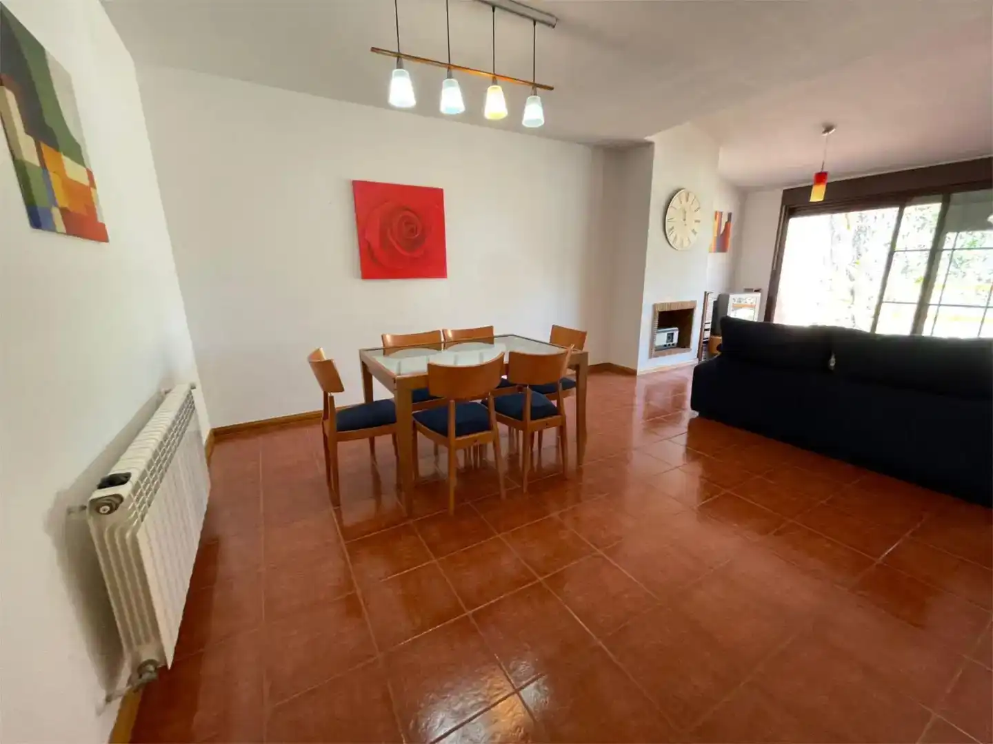 Menjador de Casa o xalet en venda en Toledo amb Aire condicionat, Jardí privat i Parquet