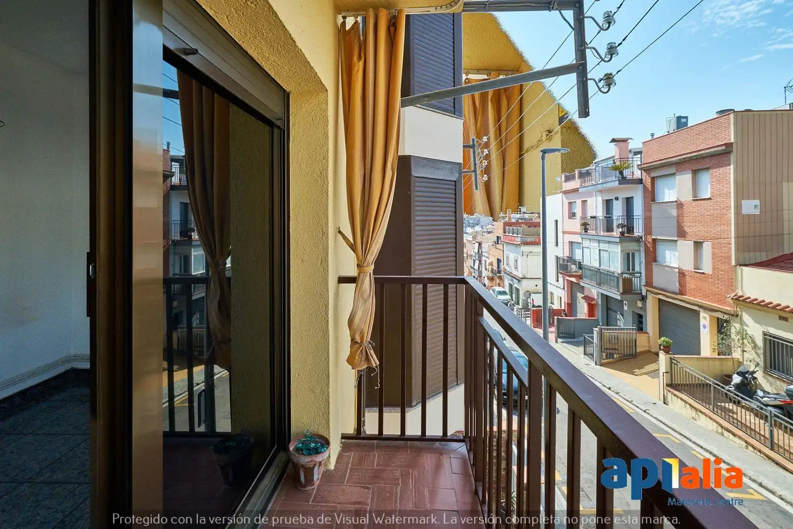 Balcony of Country homes for sale in Mataró  with Heating, Terrace and Storage room