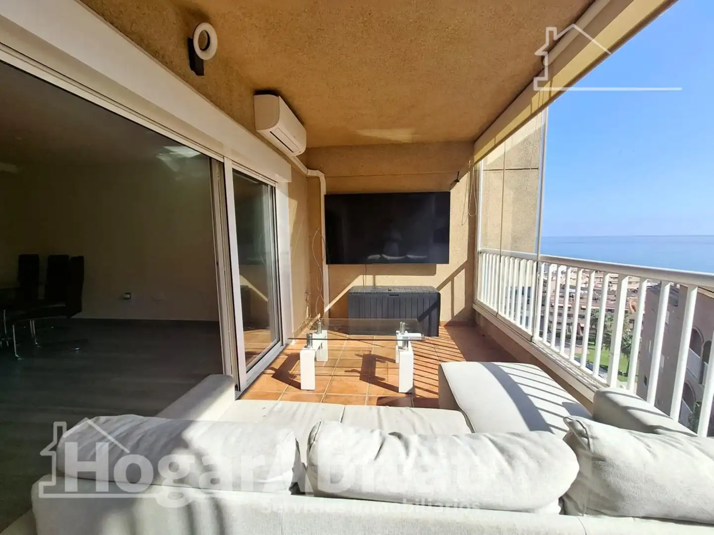 Terrace of Flat for sale in Cullera  with Air Conditioner, Heating and Terrace