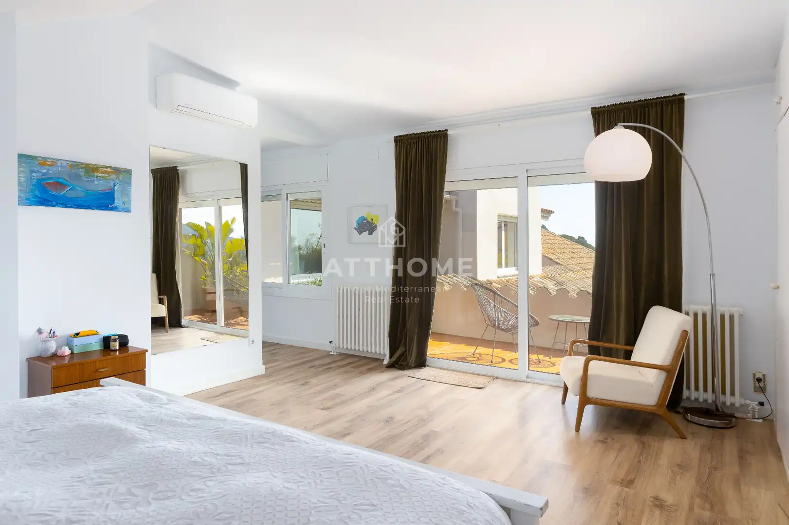 Bedroom of Houses for rent in Cabrils  with Air Conditioner, Heating and Private garden