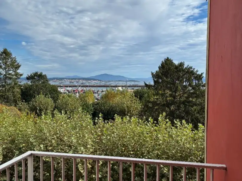 Vista exterior de Casa o chalet en venta en A Pobra do Caramiñal con Terraza y Balcón