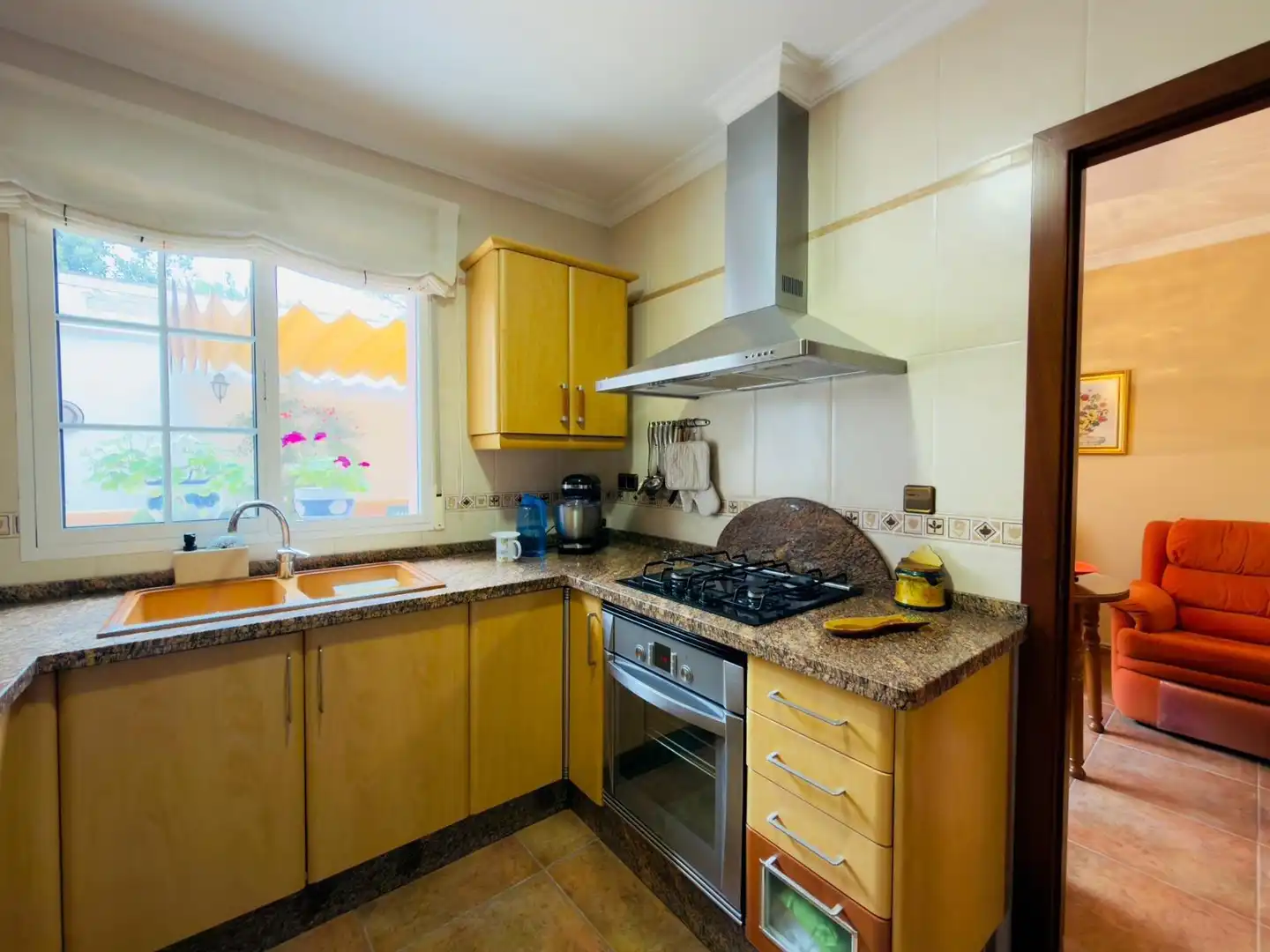 Kitchen of Houses for sale in La Granja de la Costera  with Air Conditioner