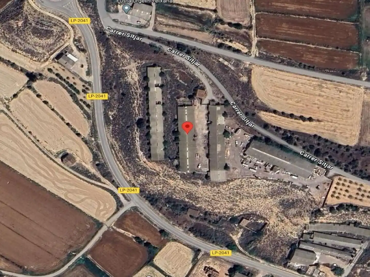 Vista exterior de Nave industrial en venta en Guissona