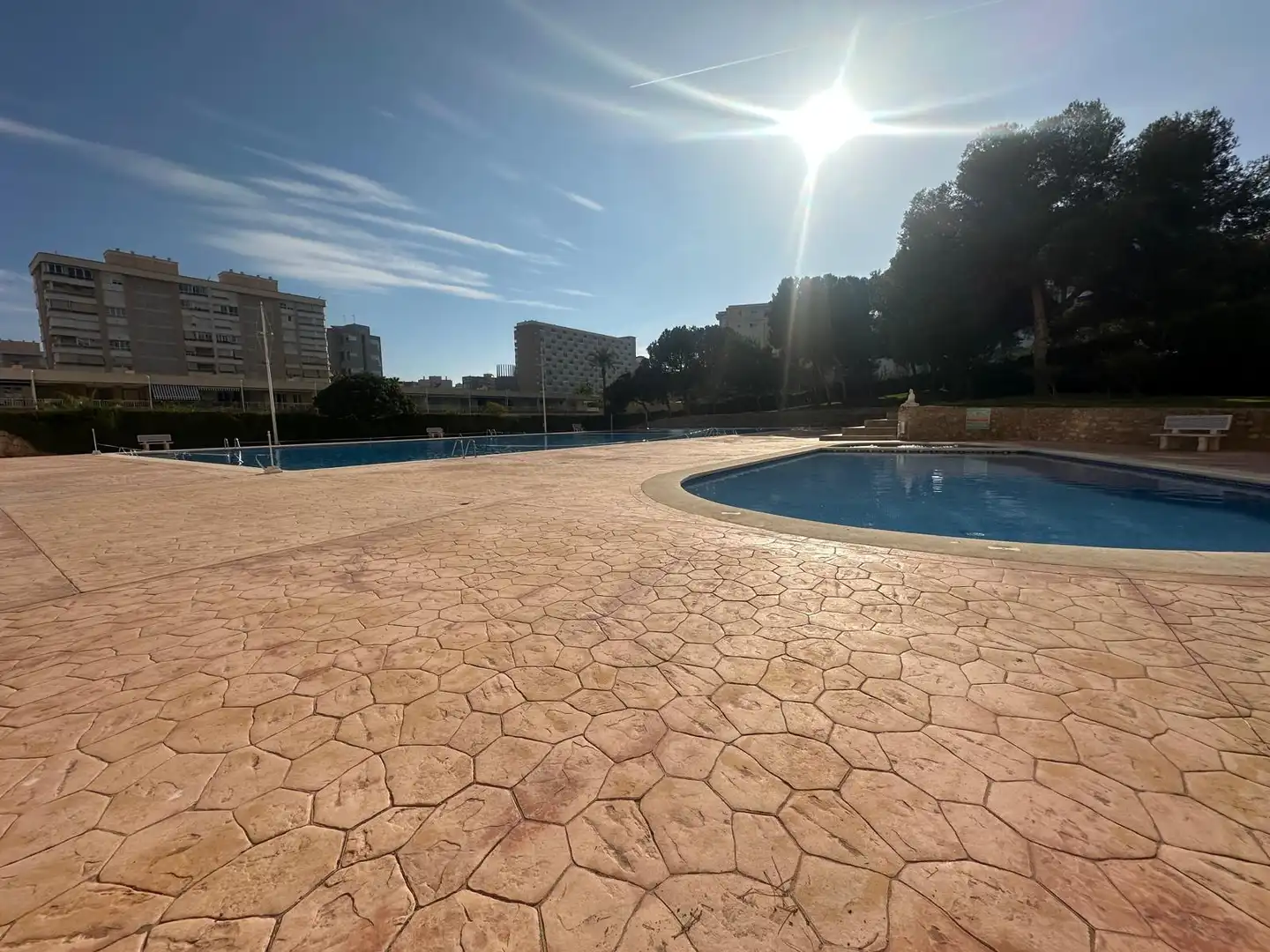 Piscina de Apartament en venda en Sant Joan d'Alacant amb Aire condicionat, Terrassa i Forn