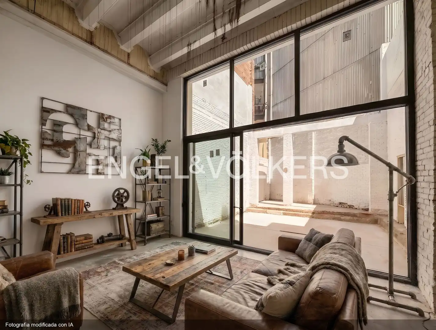 Living room of Houses for sale in Barcelona  with Air Conditioner, Heating and Private garden