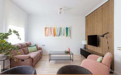 Living room of Flat to rent in  Barcelona Capital  with Air Conditioner and Heating