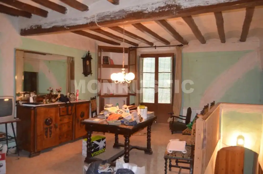 Wohnzimmer von Country house zum Verkauf in El Vilosell mit Abstellraum und Balkon