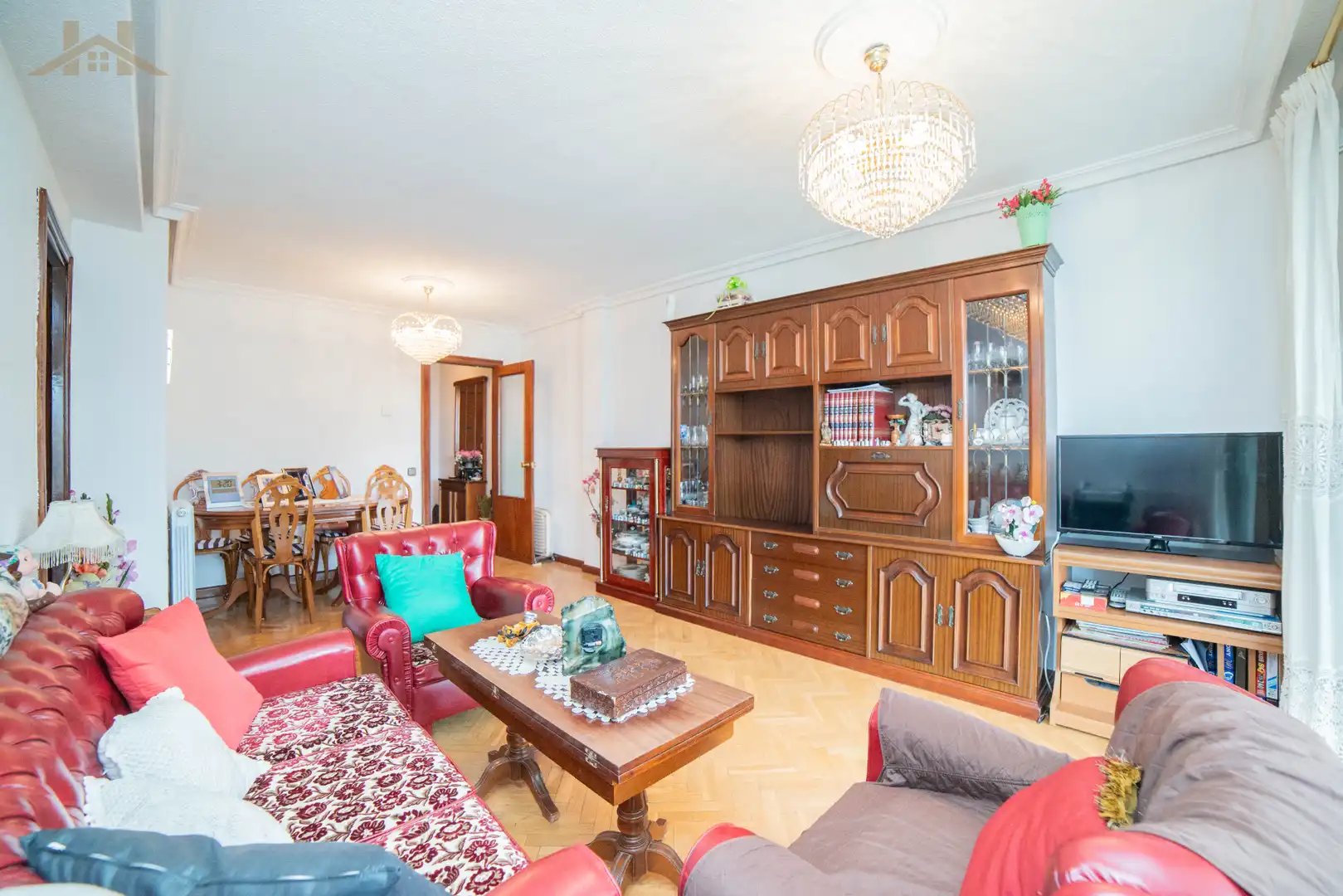 Sala d'estar de Pis en venda en Alcorcón amb Aire condicionat, Calefacció i Terrassa