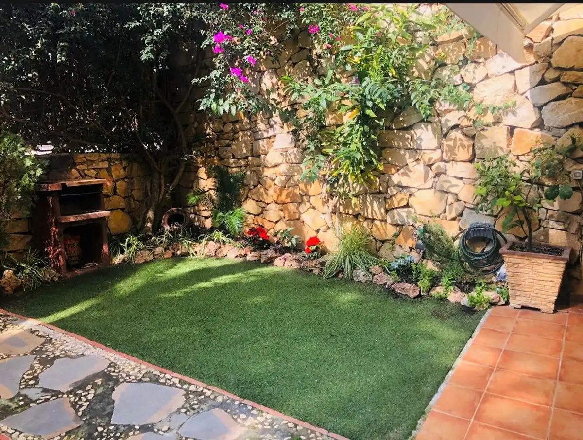 Jardín de Apartamento en venta en Mijas con Aire acondicionado, Terraza y Trastero