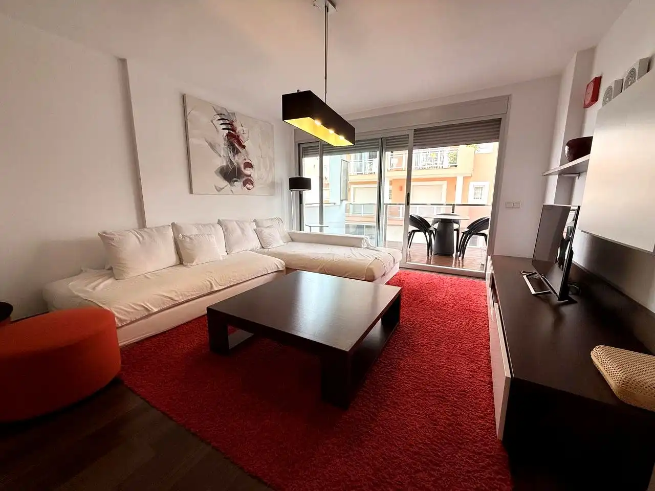 Sala d'estar de Pis en venda en Eivissa amb Aire condicionat, Terrassa i Moblat