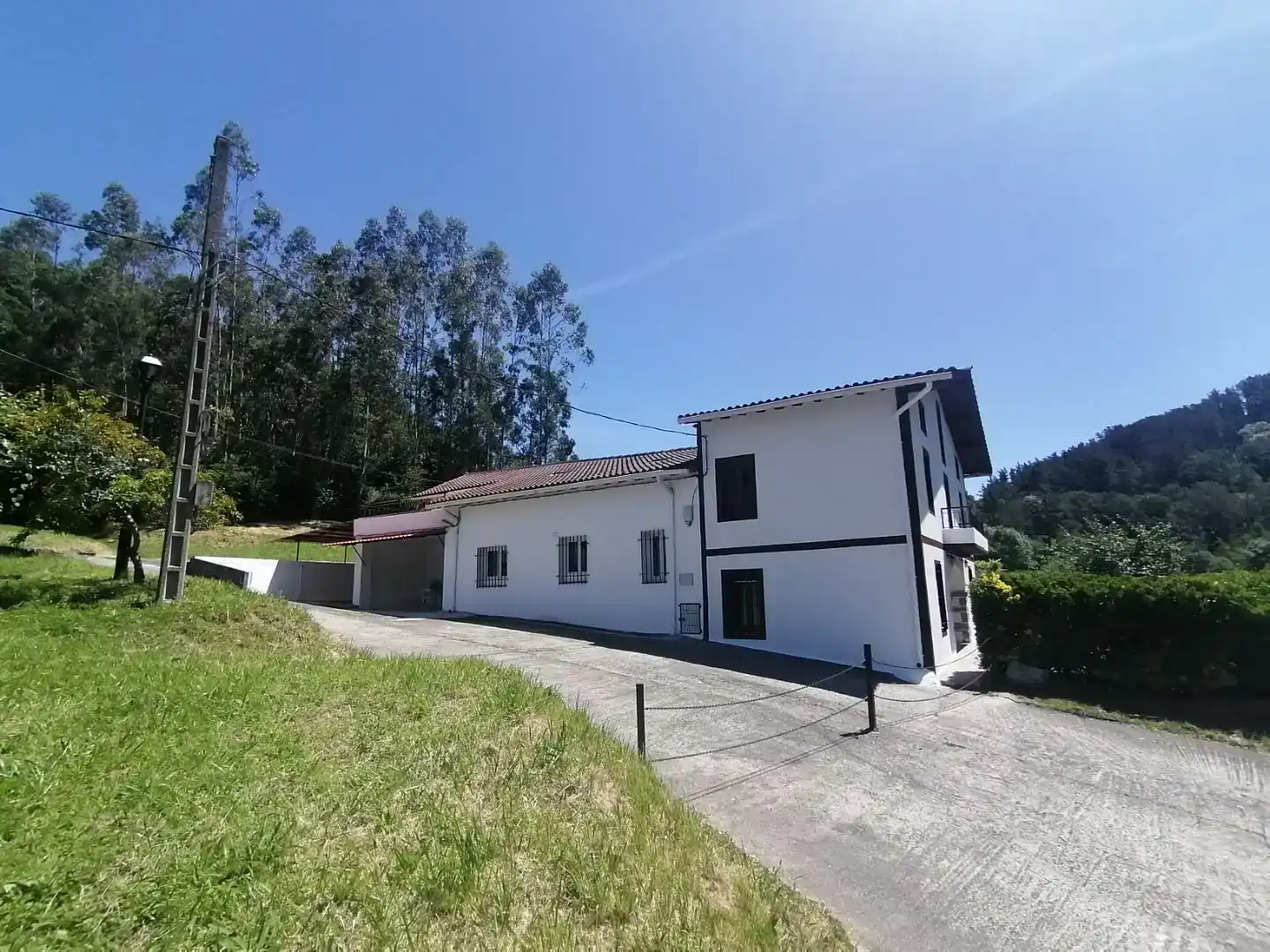 Vista exterior de Casa o chalet en venta en Arrieta con Balcón