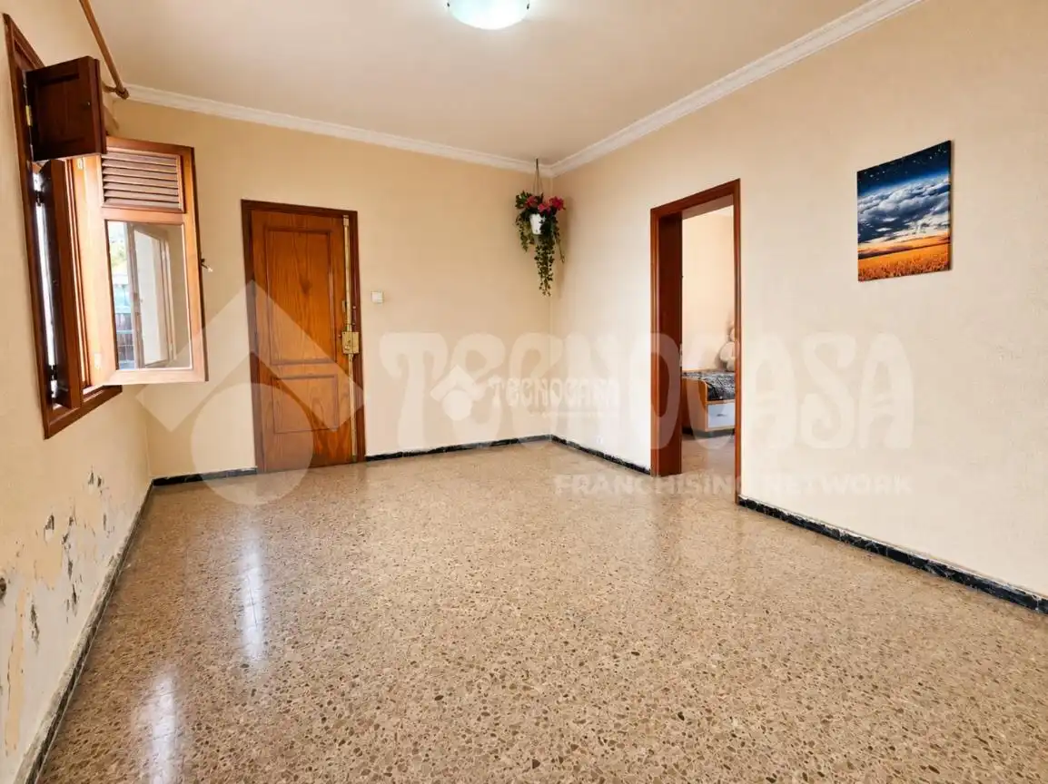 Sala de estar de Piso en venta en Las Palmas de Gran Canaria