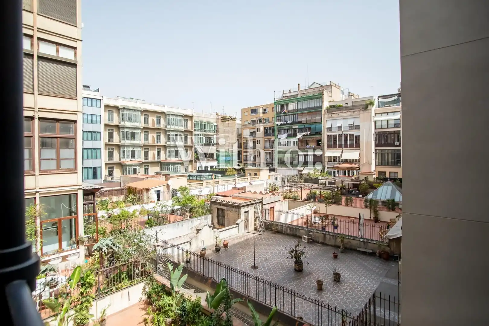 Terrace of Flat for rent in Barcelona  with Air Conditioner, Heating and Terrace