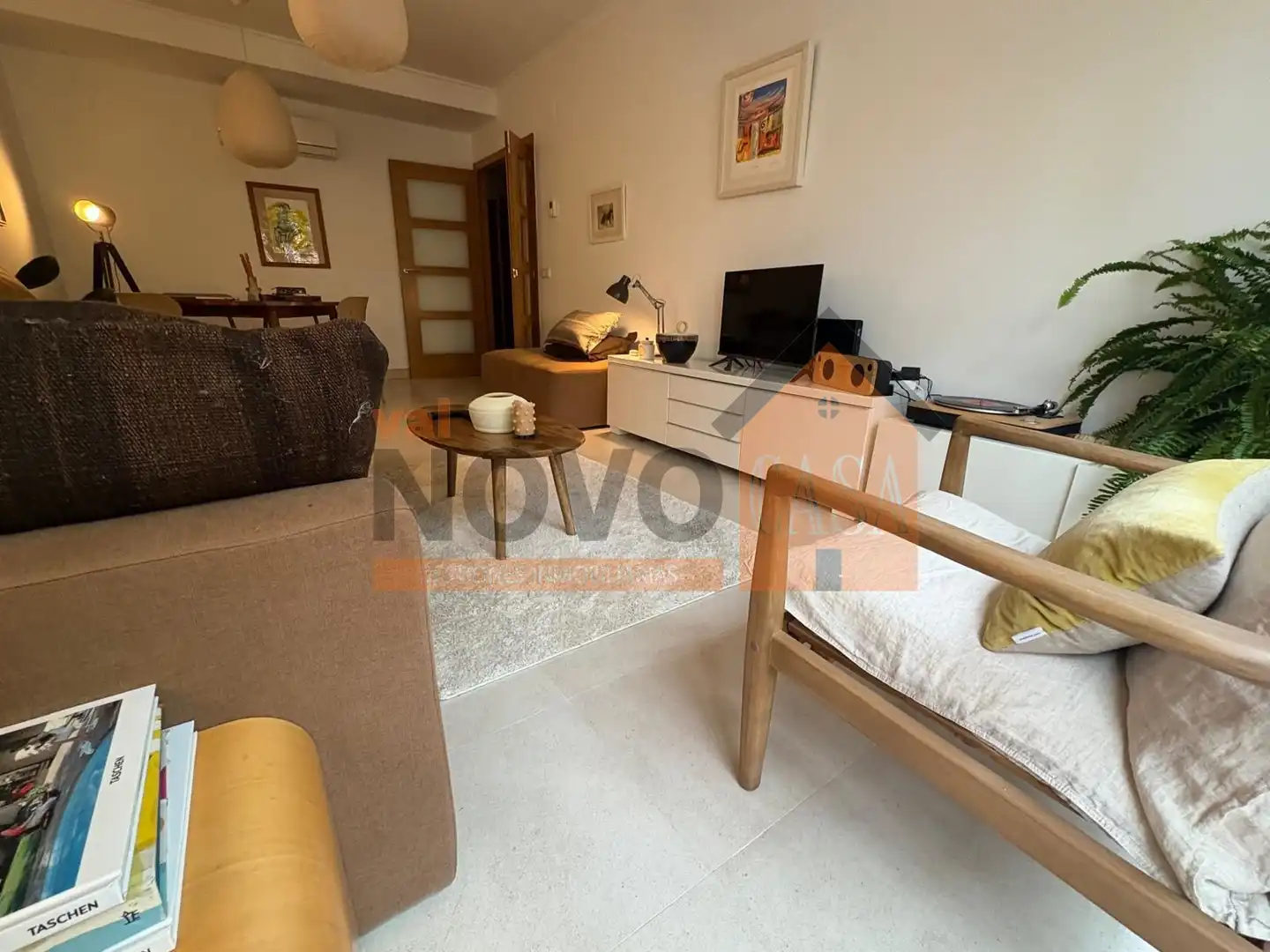 Sala de estar de Casa adosada en venta en Jávea / Xàbia con Aire acondicionado