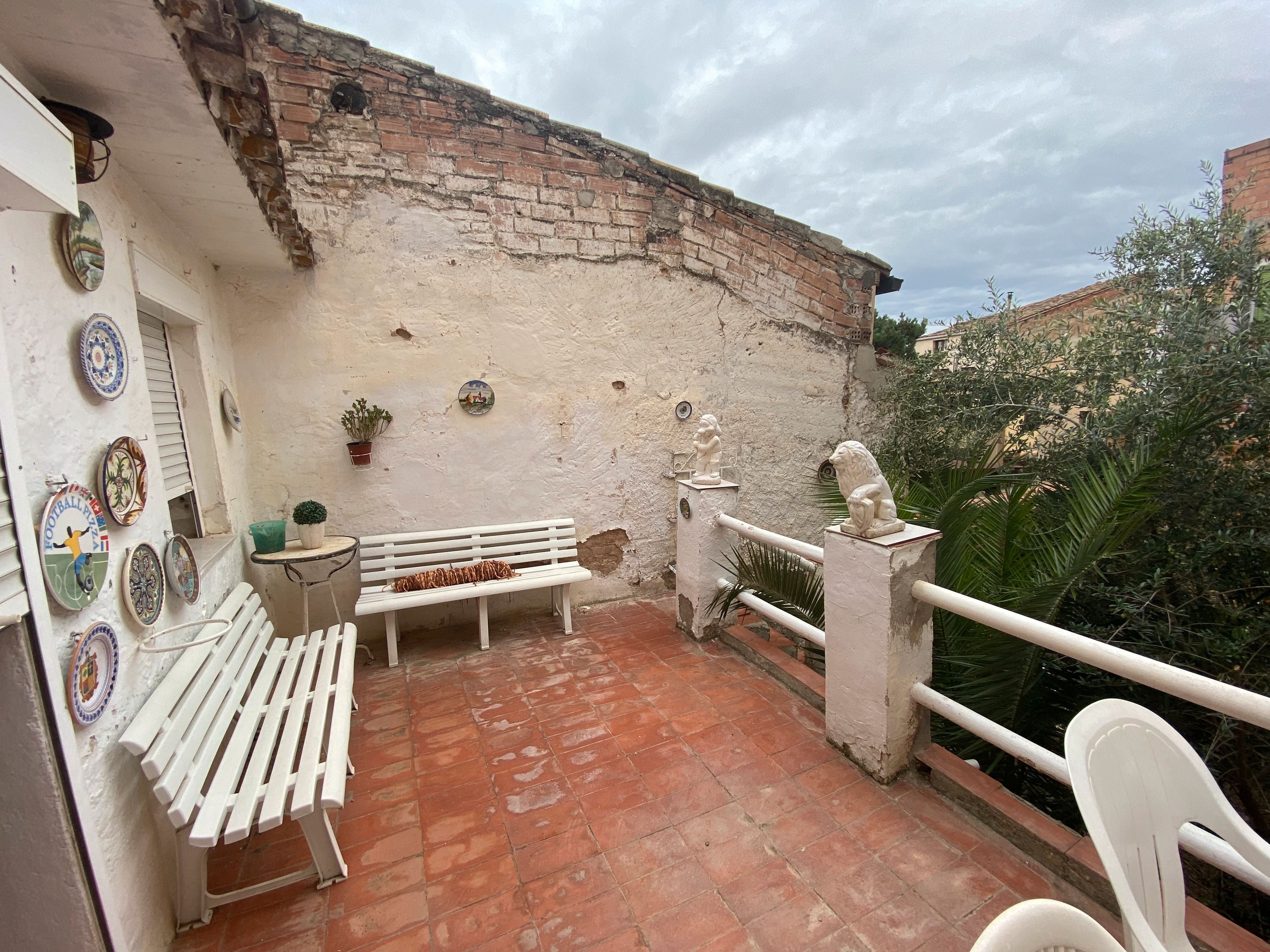 Terraza de Casa adosada en venta en Juneda con Calefacción, Jardín privado y Amueblado