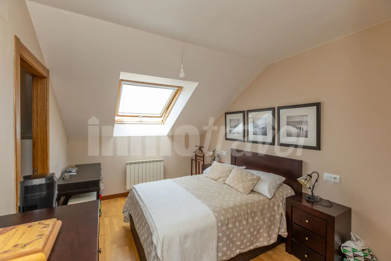 Habitación de Ático en venta en Poio con Calefacción, Parquet y Terraza