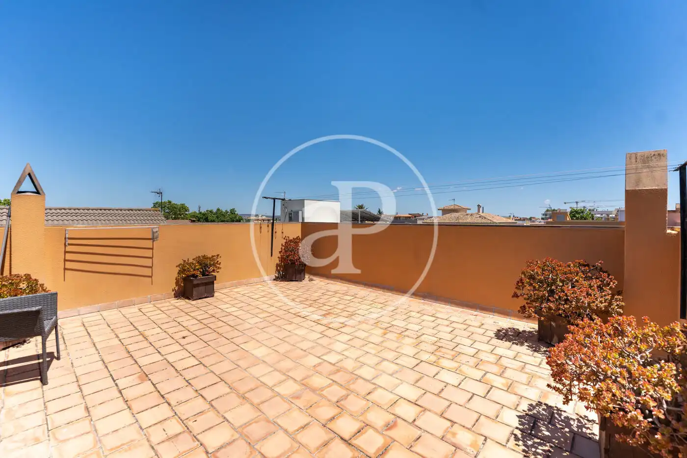 Terraza de Casa adosada en venta en  Palma de Mallorca con Aire acondicionado, Calefacción y Jardín privado