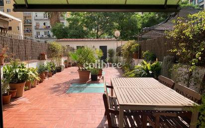 Garden of Flat for sale in  Barcelona Capital  with Air Conditioner, Terrace and Balcony