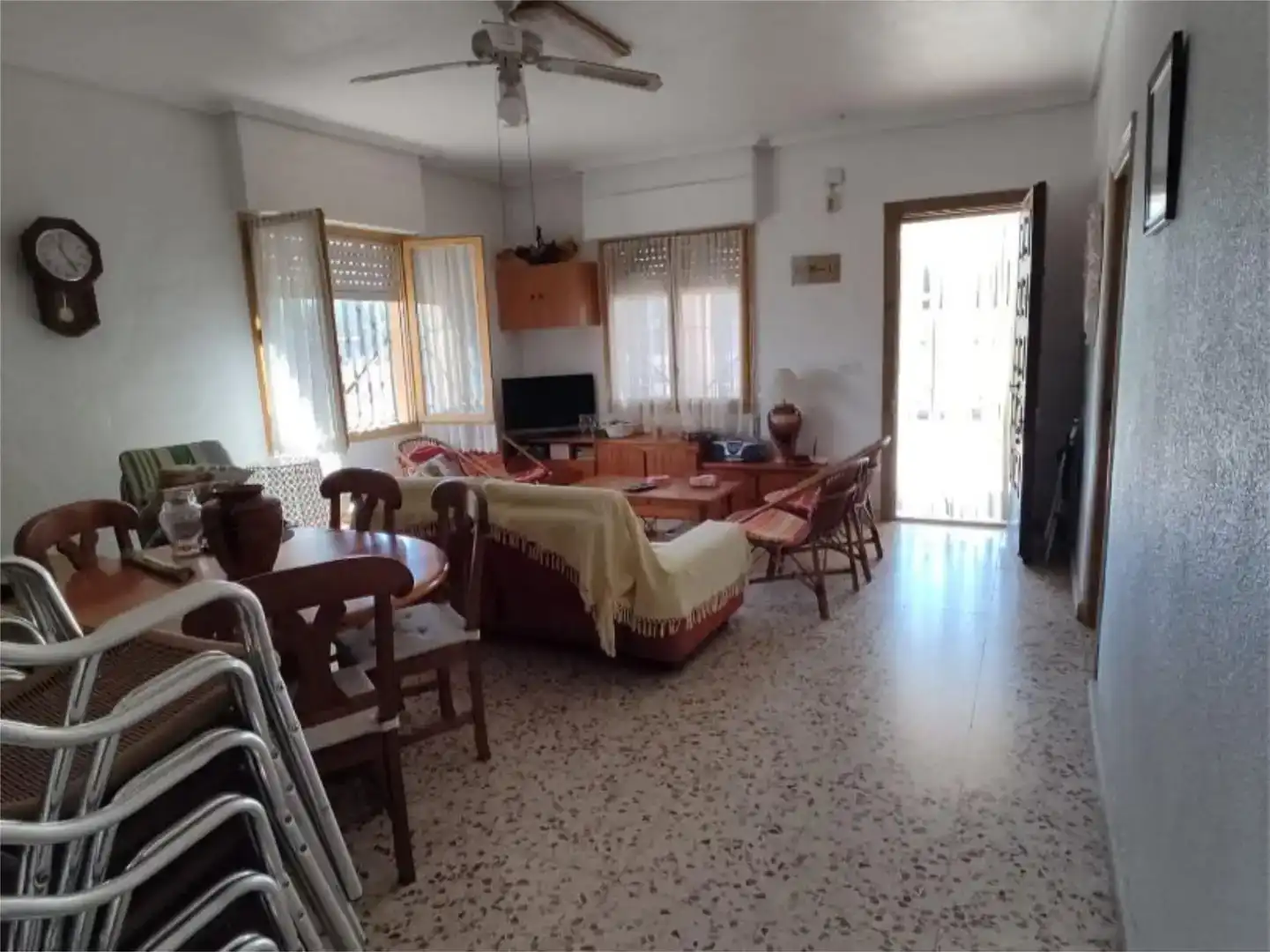 Sala de estar de Piso en venta en Elche / Elx con Jardín privado y Trastero