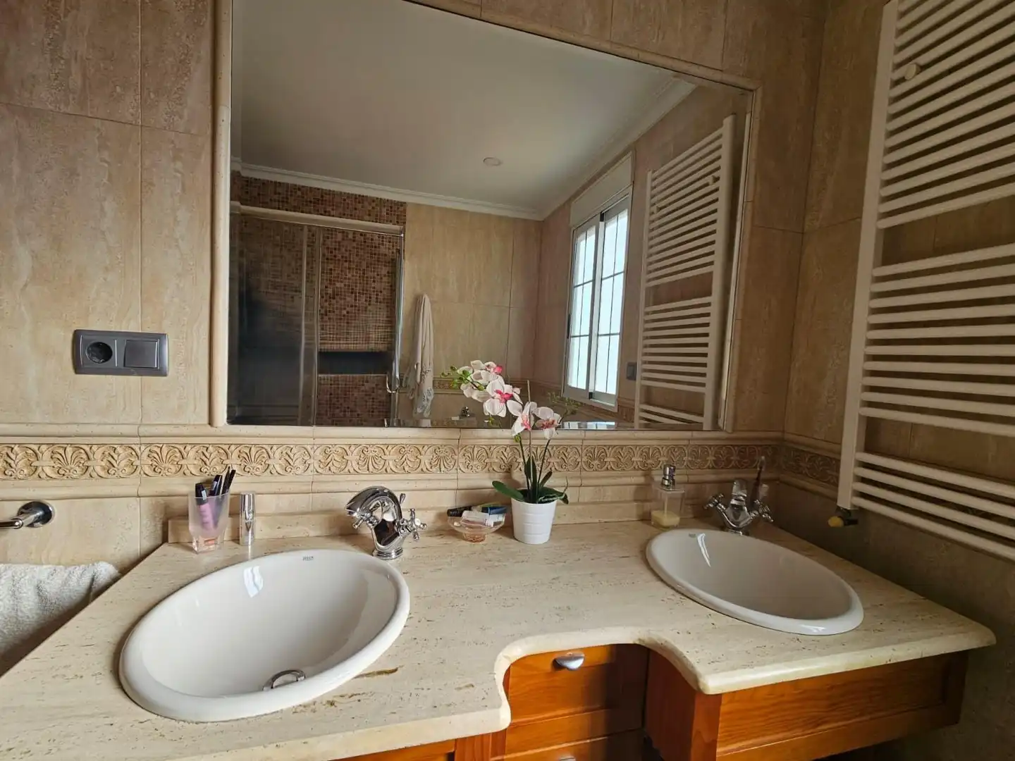Bathroom of Houses for sale in Sagunto / Sagunt  with Heating, Private garden and Storage room