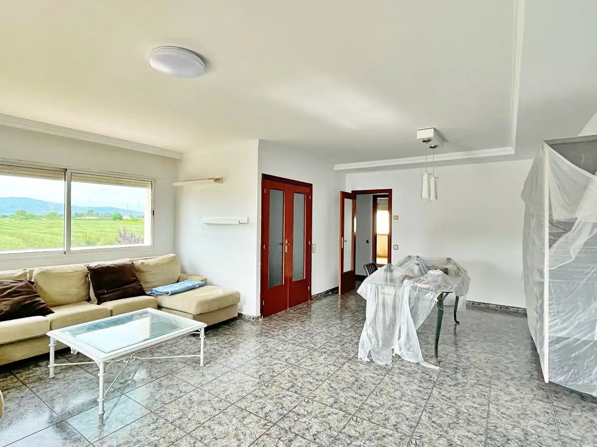 Sala d'estar de Casa o xalet en venda en Santa Bàrbara amb Terrassa
