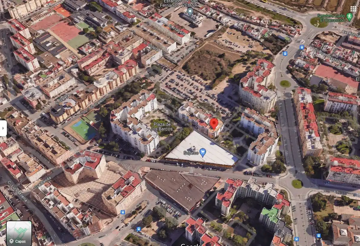 Vista exterior de Pis en venda en San Fernando amb Terrassa