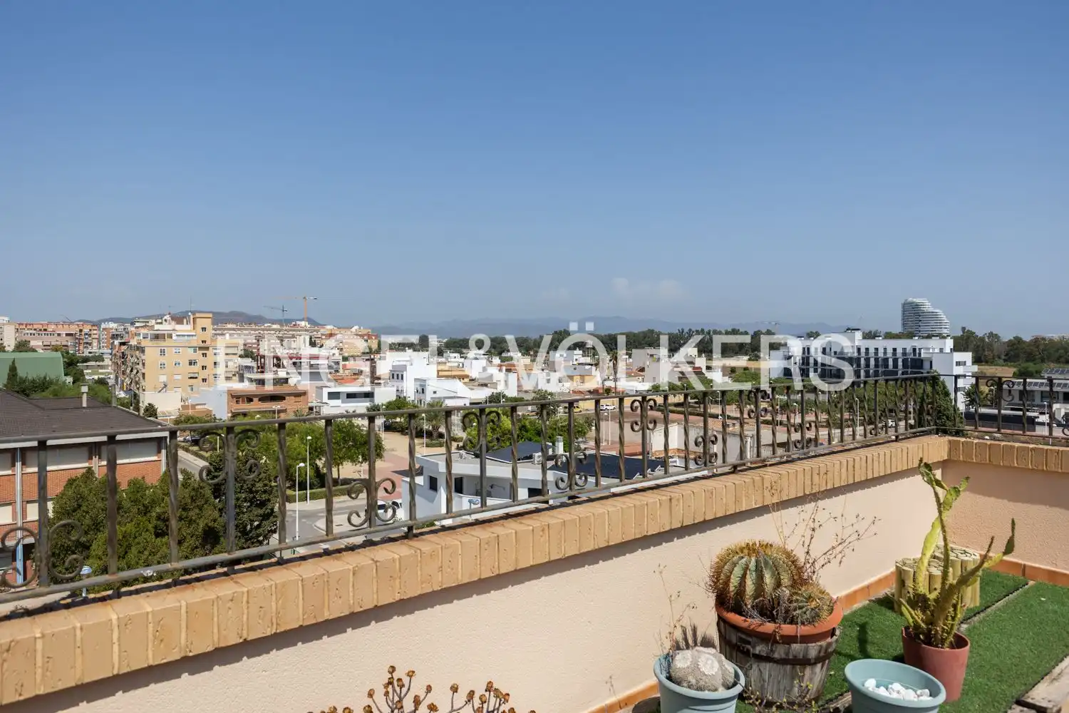Terrace of Attic for rent in Sagunto / Sagunt  with Air Conditioner, Heating and Terrace