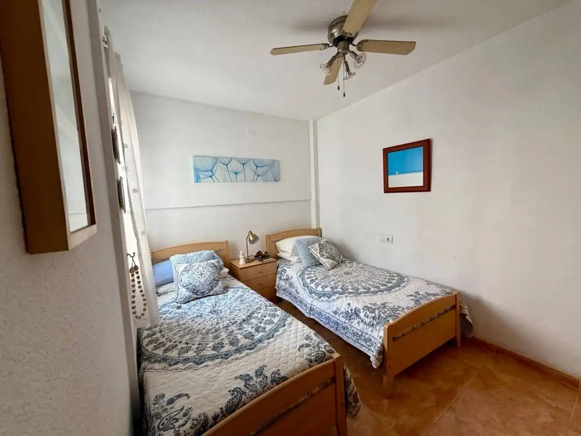 Schlafzimmer von Wohnungen zum Verkauf in Santa Pola mit Heizung, Terrasse und Schwimmbad