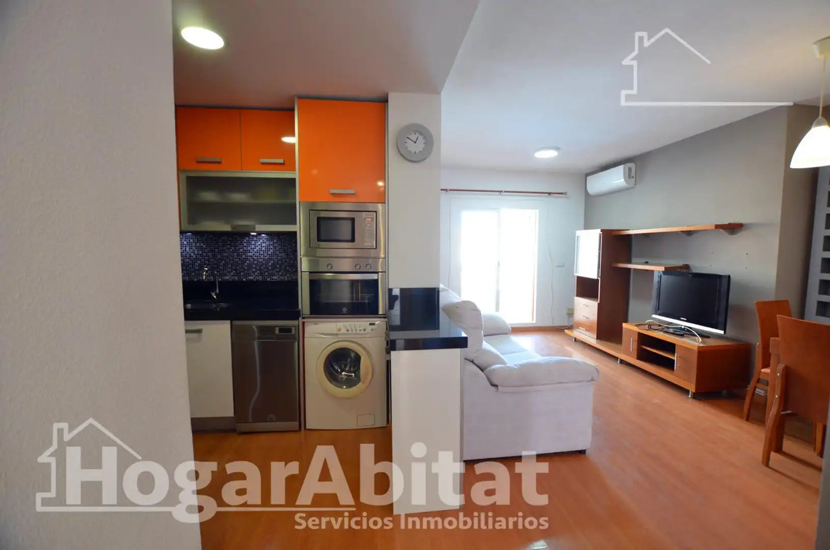 Living room of Flat for sale in El Campello  with Air Conditioner, Heating and Private garden