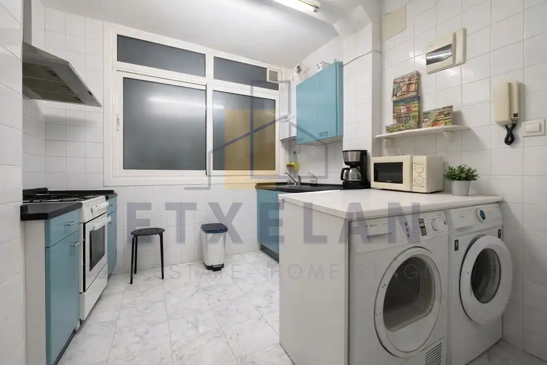 Küche von Wohnung zum Verkauf in Elorrio mit Heizung, Abstellraum und Balkon