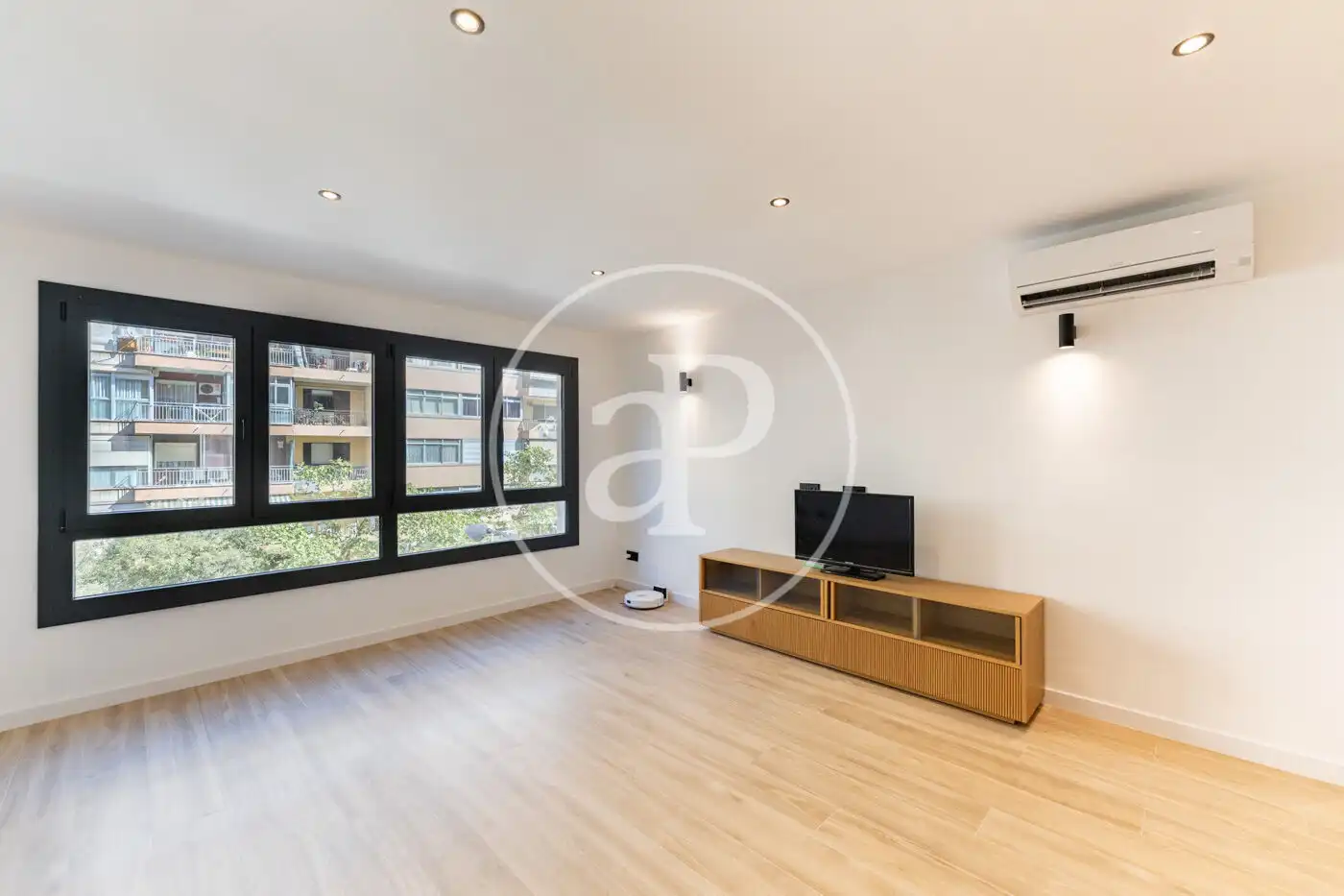Wohnzimmer von Wohnung zur Miete in  Palma de Mallorca mit Klimaanlage, Heizung und Haustiere erlaubt