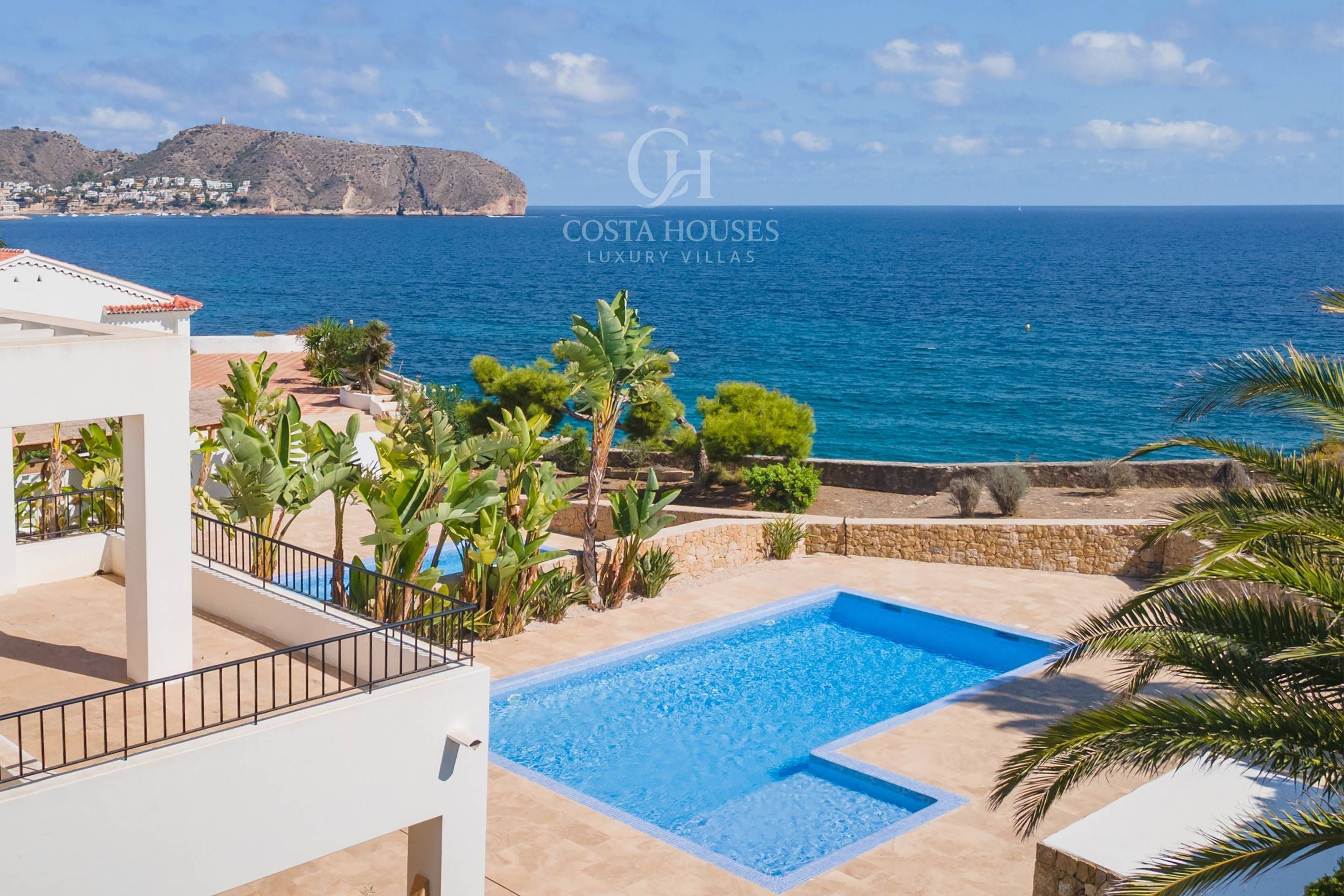 Exterior view of House or chalet for sale in Moraira  with Air Conditioner, Heating and Private garden