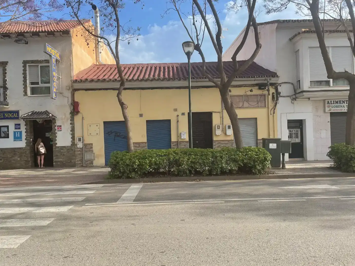 Vista exterior de Planta baixa en venda en Málaga Capital