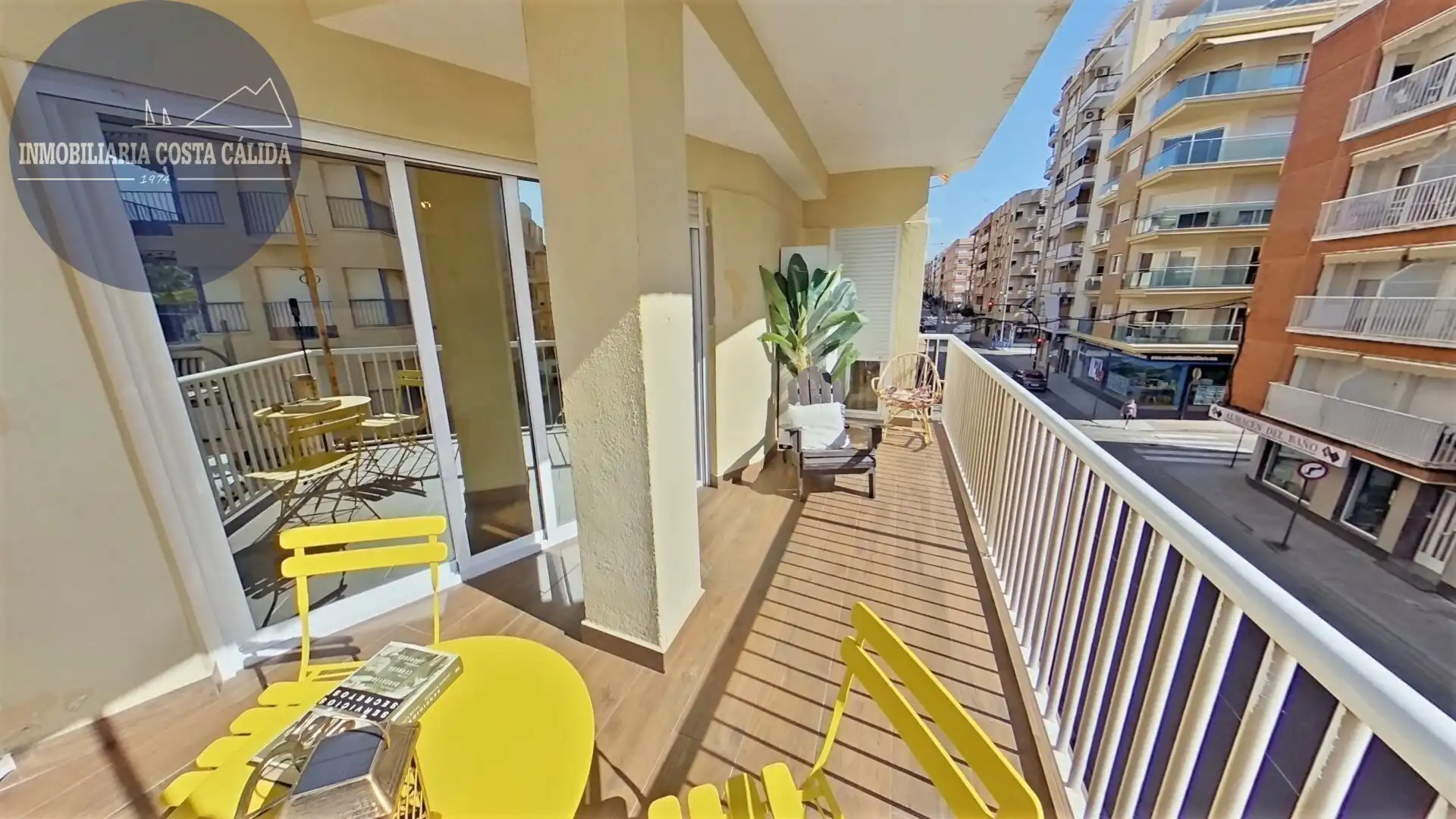 Terrace of Apartments for sale in Águilas  with Air Conditioner, Heating and Furnished