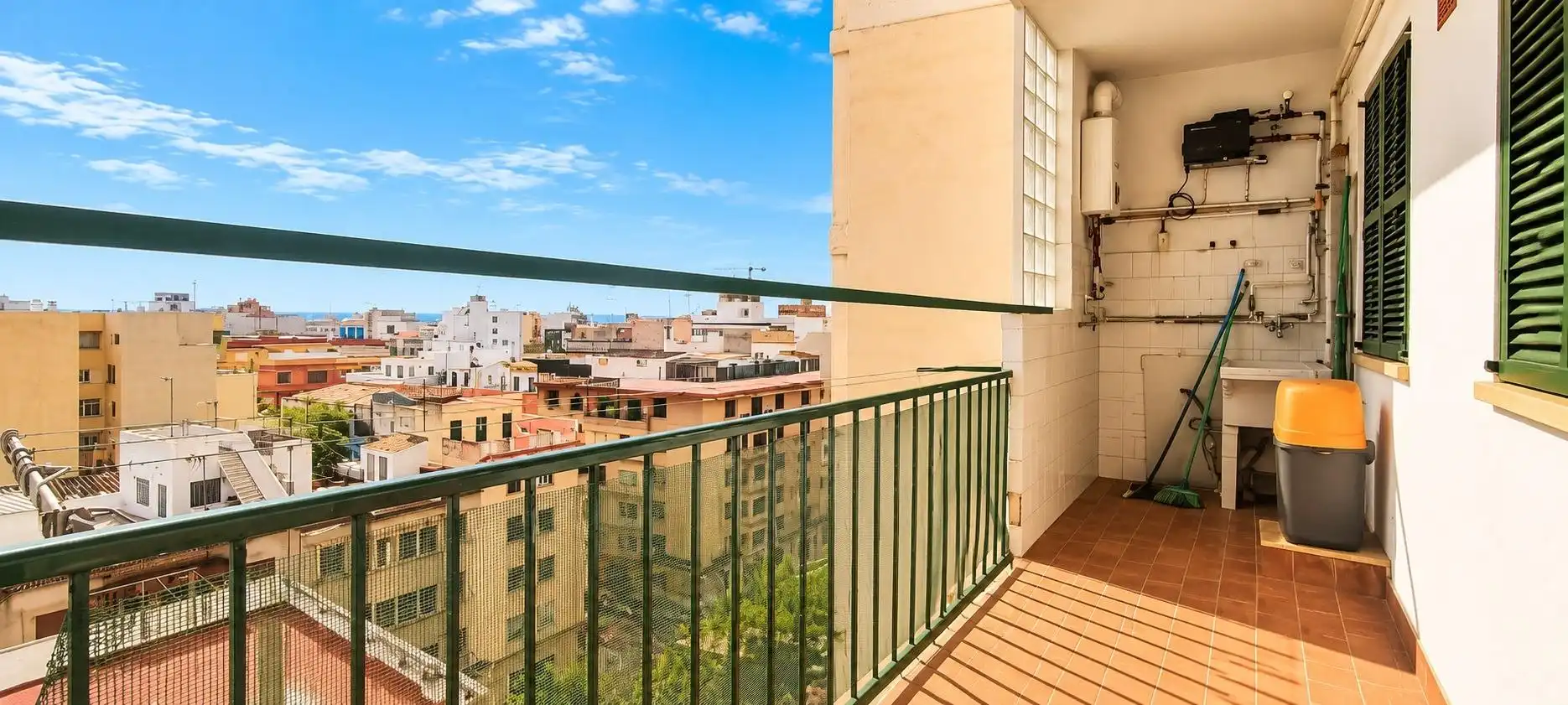 Balcony of Flat for sale in Llevant