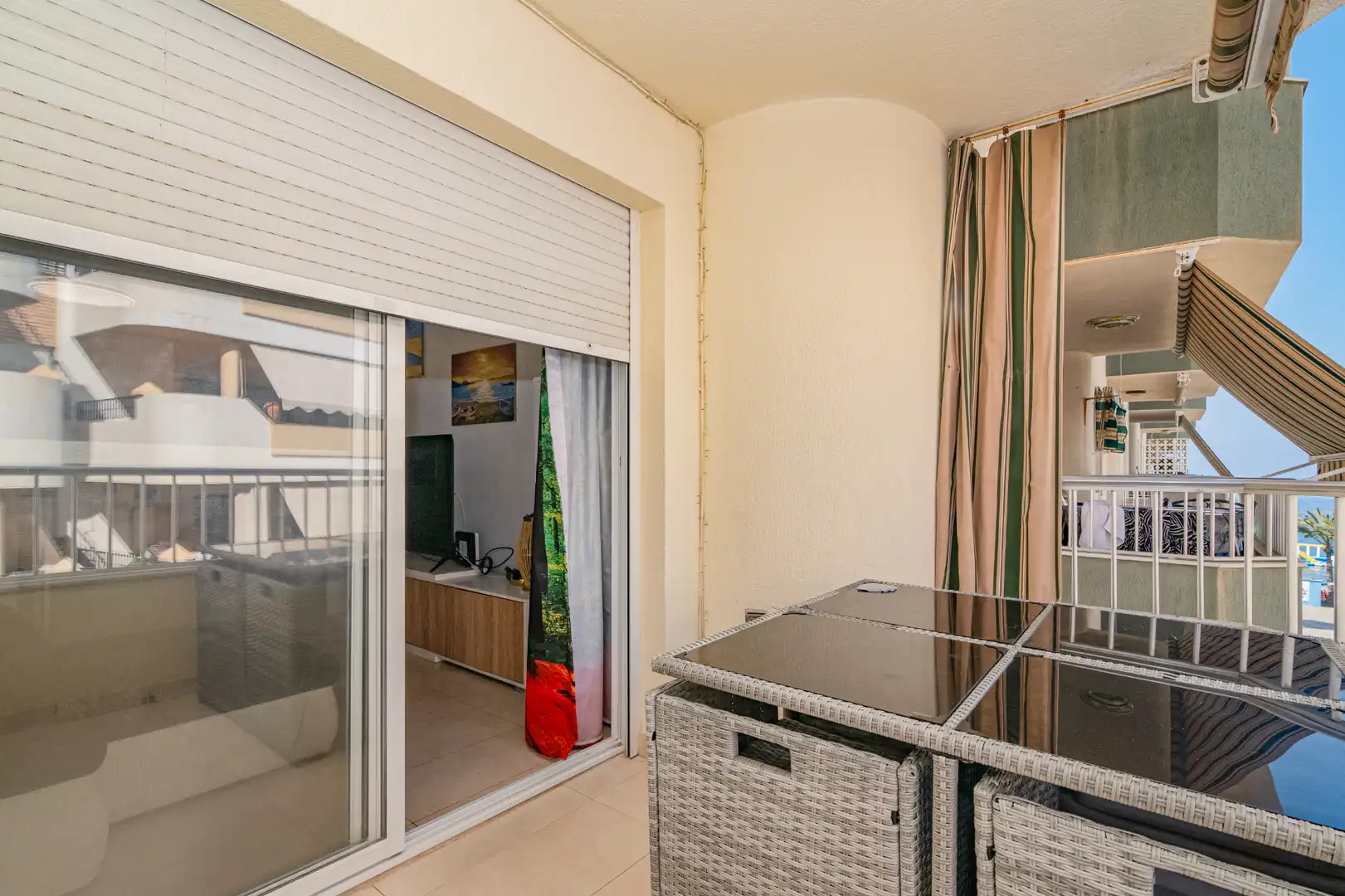 Terrasse von Wohnung zur Miete in Almuñécar mit Klimaanlage, Heizung und Terrasse
