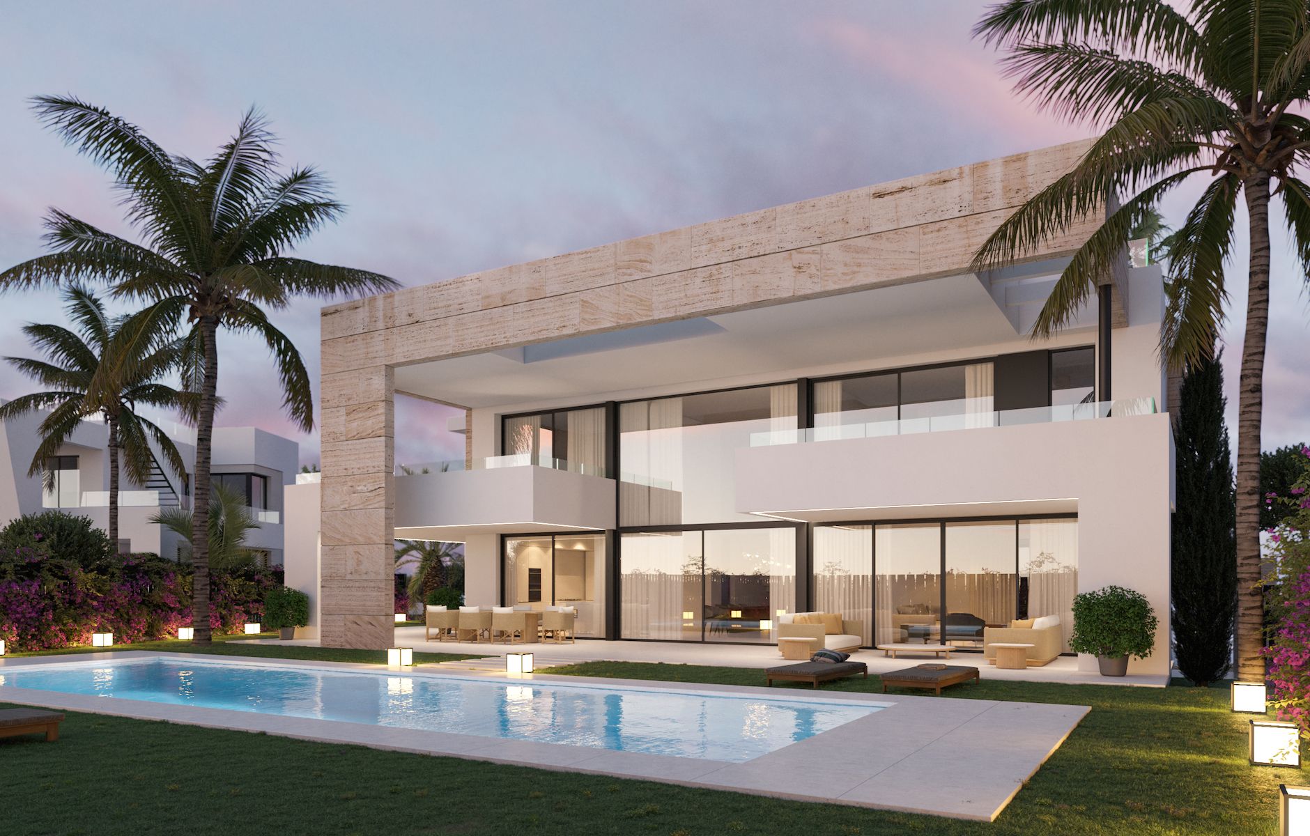 Vista exterior de Casa o chalet en venta en Marbella con Aire acondicionado, Jardín privado y Parquet