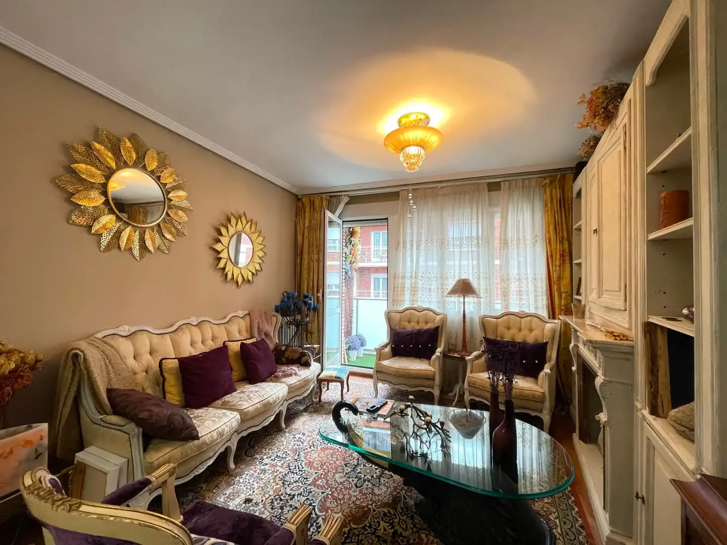 Sala de estar de Piso en venta en Ponferrada con Calefacción, Terraza y Trastero