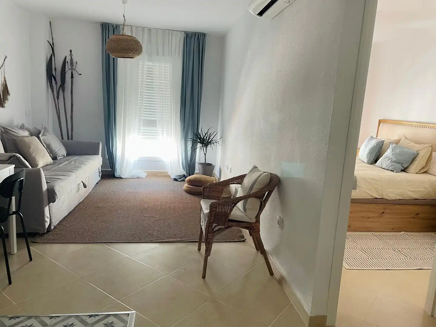 Living room of Flat for sale in Benalmádena  with Air Conditioner, Storage room and Furnished