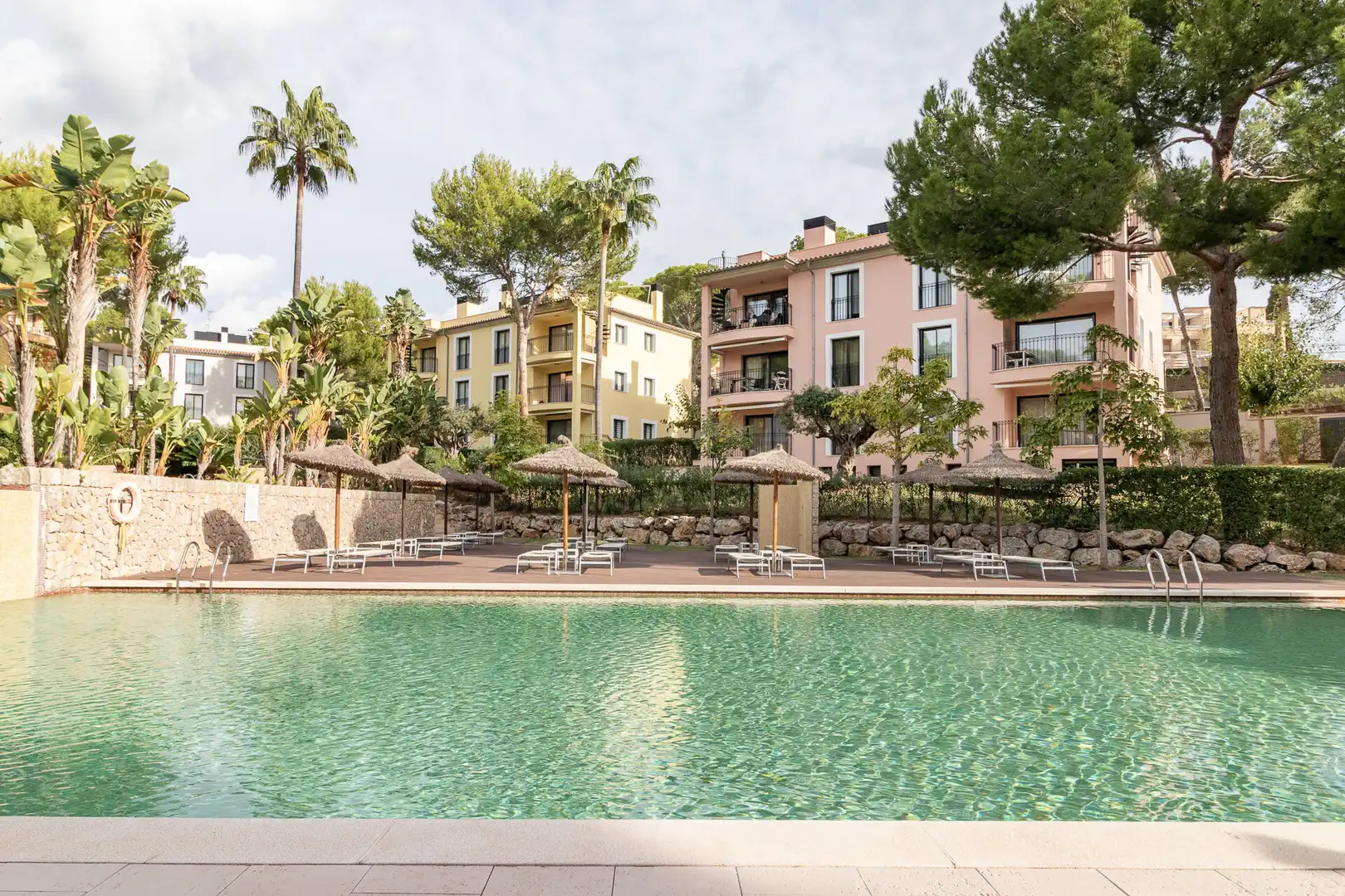 Swimming pool of Ground floor for sale in Andratx  with Private garden, Terrace and Community pool