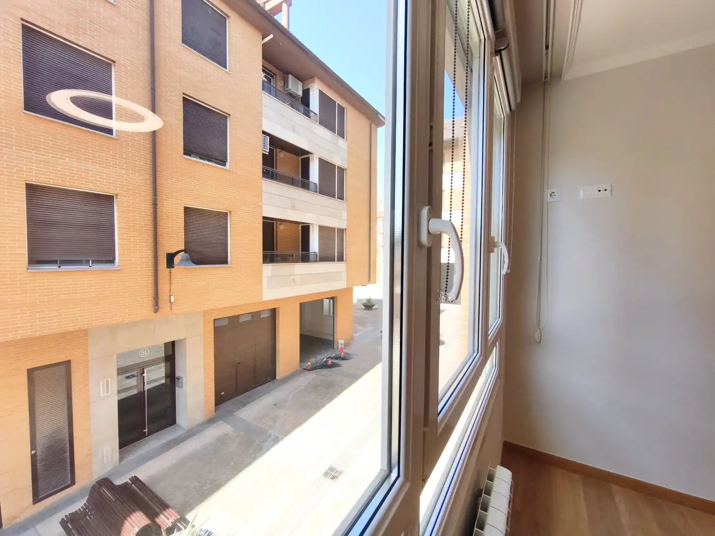 Balcony of Flat for sale in Entrena  with Air Conditioner, Heating and Parquet flooring