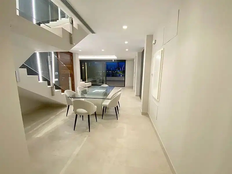 Dining room of Duplexes for sale in Benidorm  with Air Conditioner and Swimming Pool