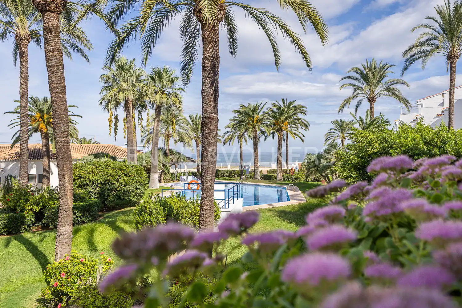 Garden of Flat for rent in Dénia  with Air Conditioner, Heating and Terrace