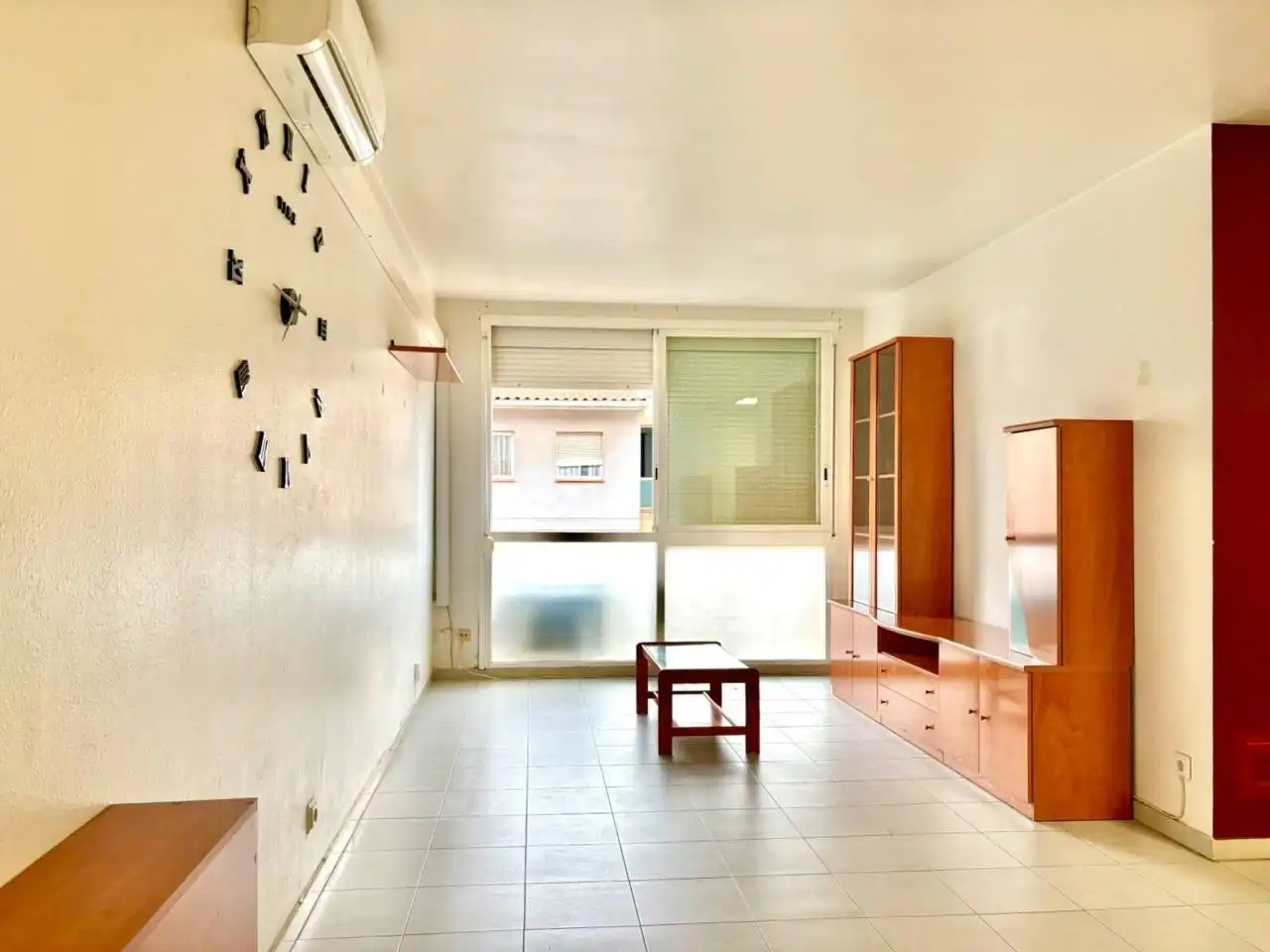 Sala d'estar de Pis en venda en Terrassa amb Aire condicionat, Calefacció i Moblat