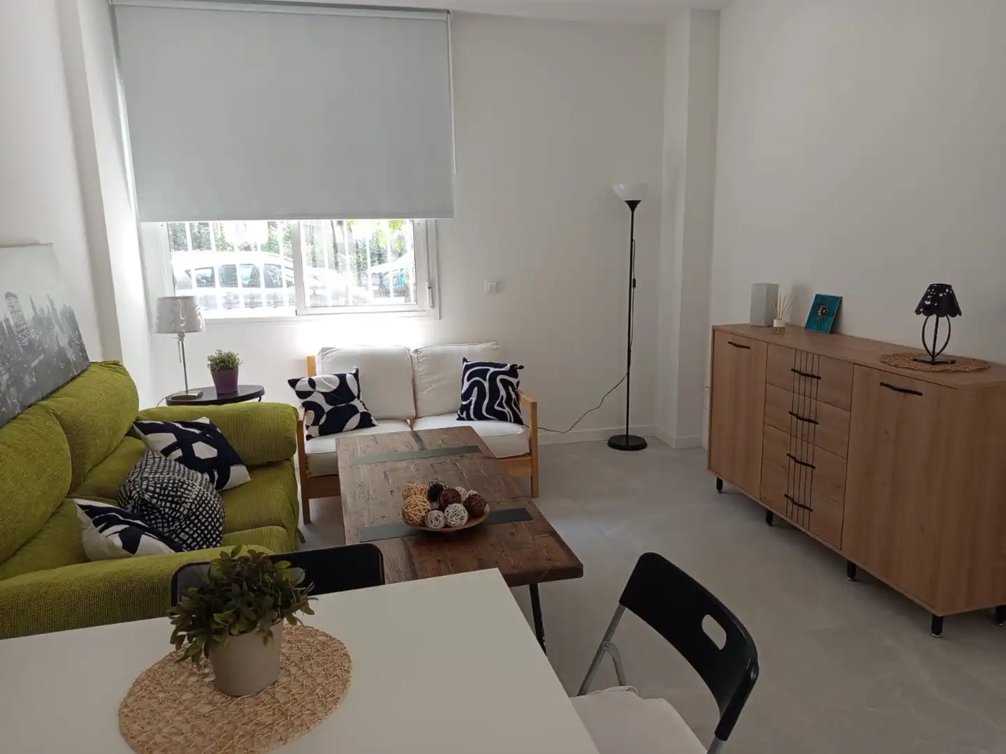 Sala de estar de Estudio de alquiler en Sevilla