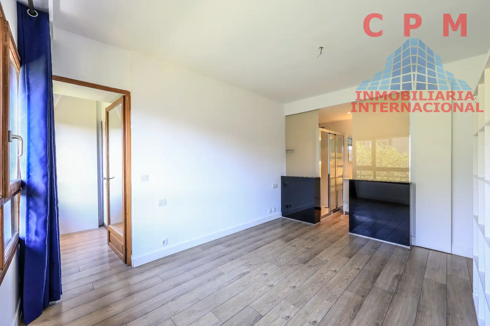 Schlafzimmer von Maisonette zur Miete in Madrid mit Klimaanlage, Heizung und Parkett