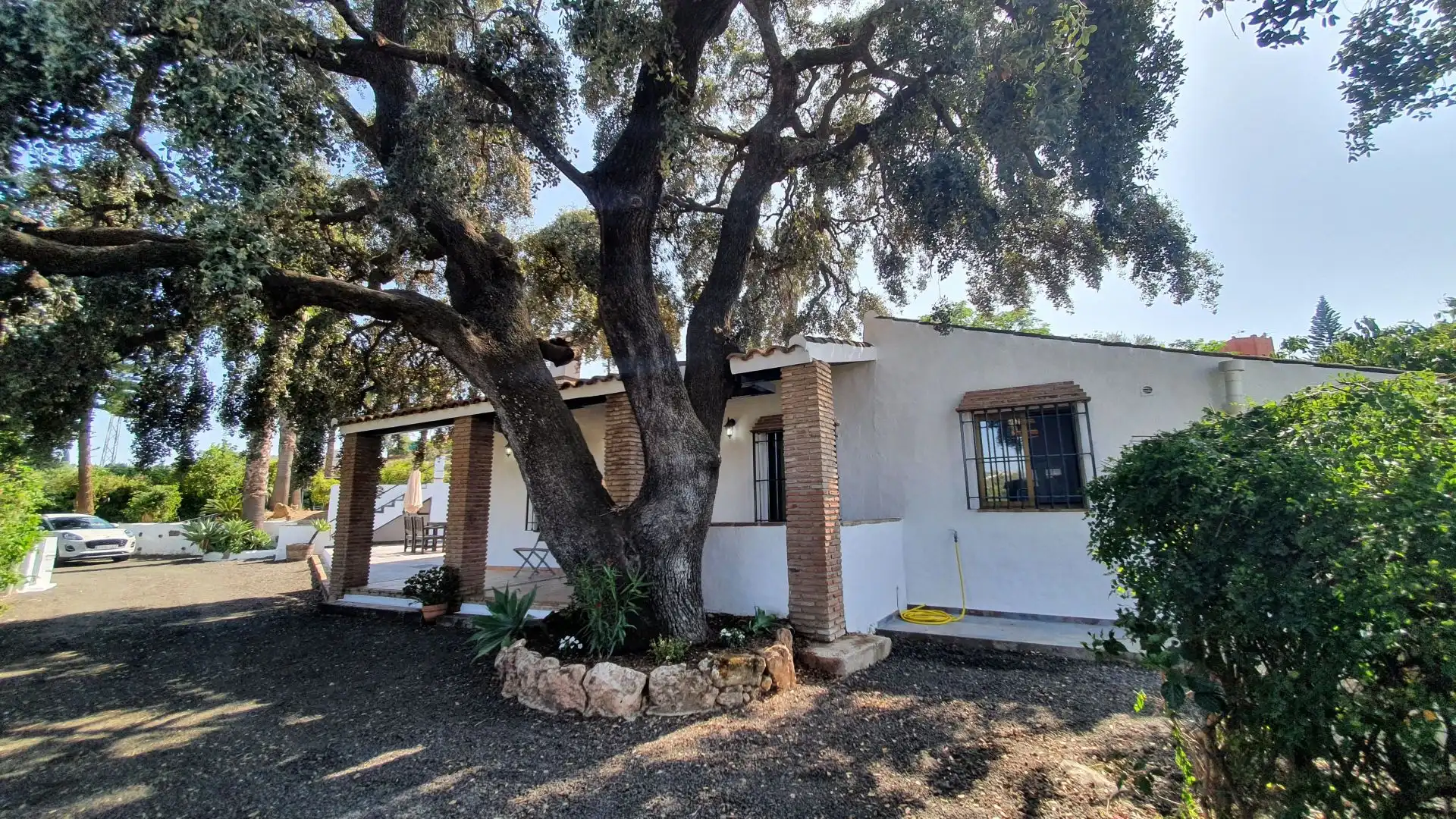Vista exterior de Finca rústica de alquiler en Alhaurín El Grande con Trastero y Piscina